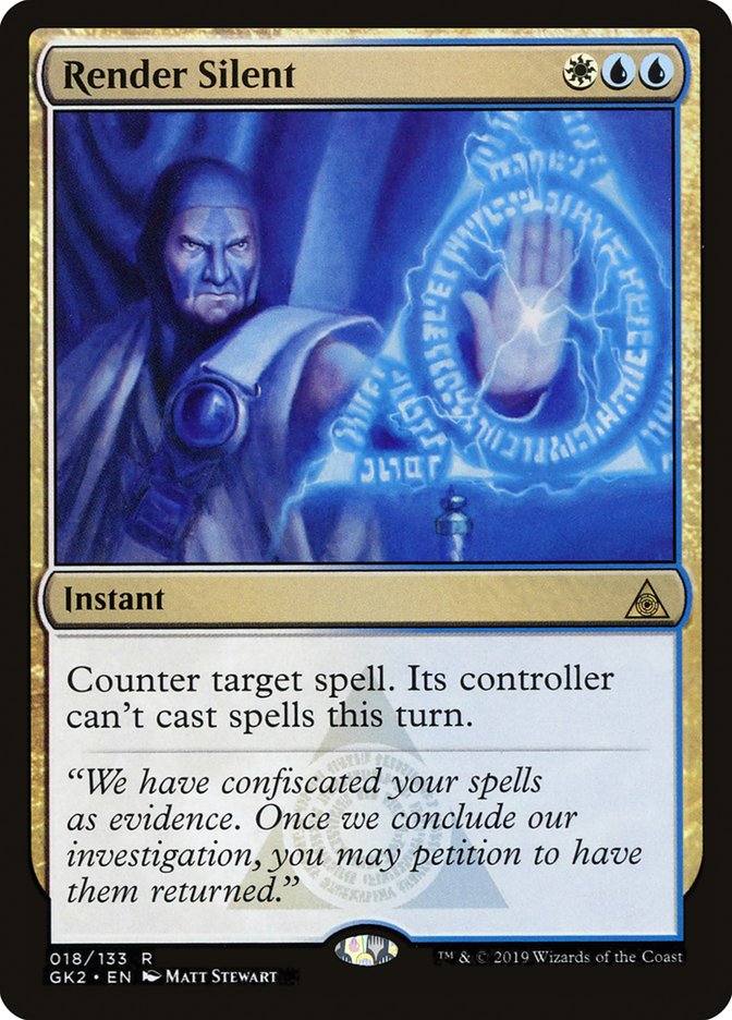Render Silent [Ravnica Allegiance Guild Kit] | Gamers Paradise