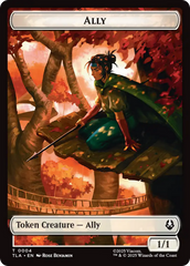 Ally (0004) // Spirit Double-Sided Token [Avatar: The Last Airbender Tokens] | Gamers Paradise