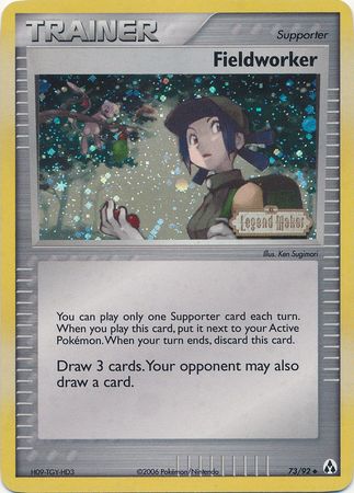 Fieldworker (73/92) (Stamped) [EX: Legend Maker] | Gamers Paradise