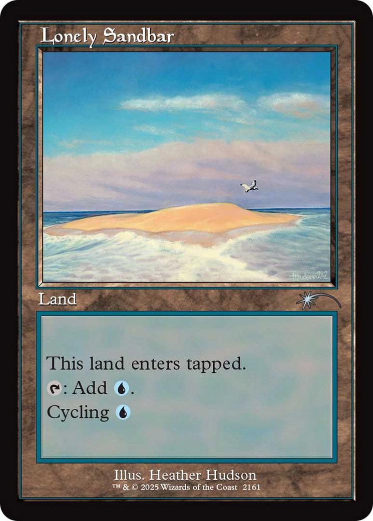 Lonely Sandbar (Retro Frame) [Secret Lair Drop Series] | Gamers Paradise