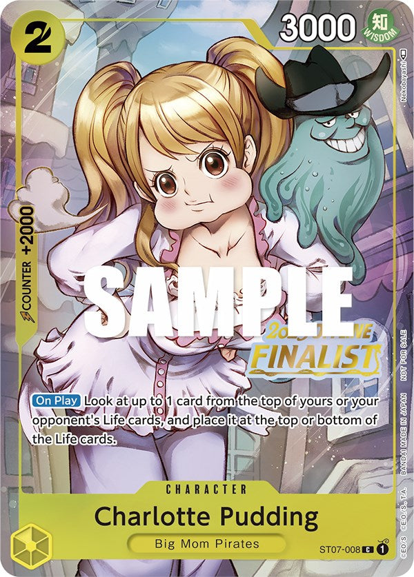 Charlotte Pudding (Offline Regional 2023) [Finalist] [One Piece Promotion Cards] | Gamers Paradise
