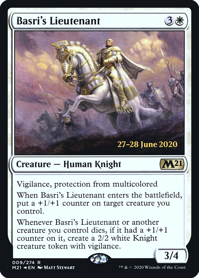 Basri's Lieutenant [Core Set 2021 Prerelease Promos] | Gamers Paradise