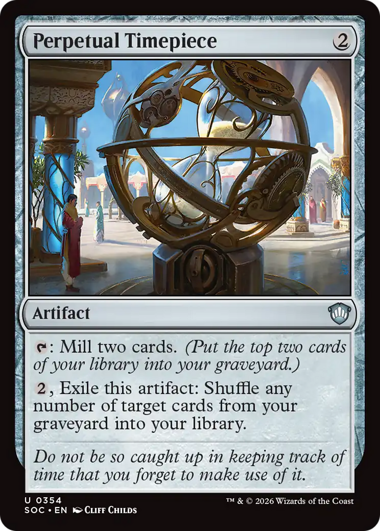 Perpetual Timepiece [Secrets of Strixhaven Commander] | Gamers Paradise