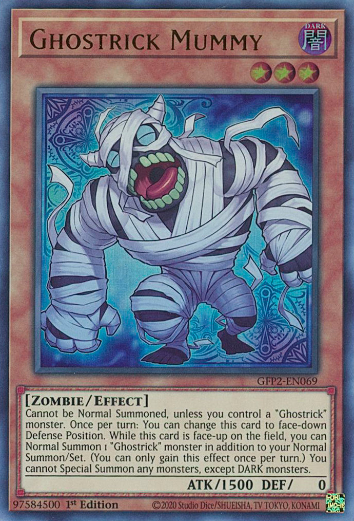 Ghostrick Mummy [GFP2-EN069] Ultra Rare | Gamers Paradise