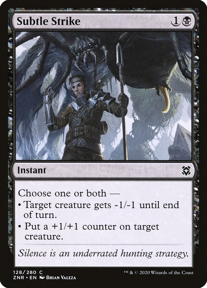 Subtle Strike [Zendikar Rising] | Gamers Paradise