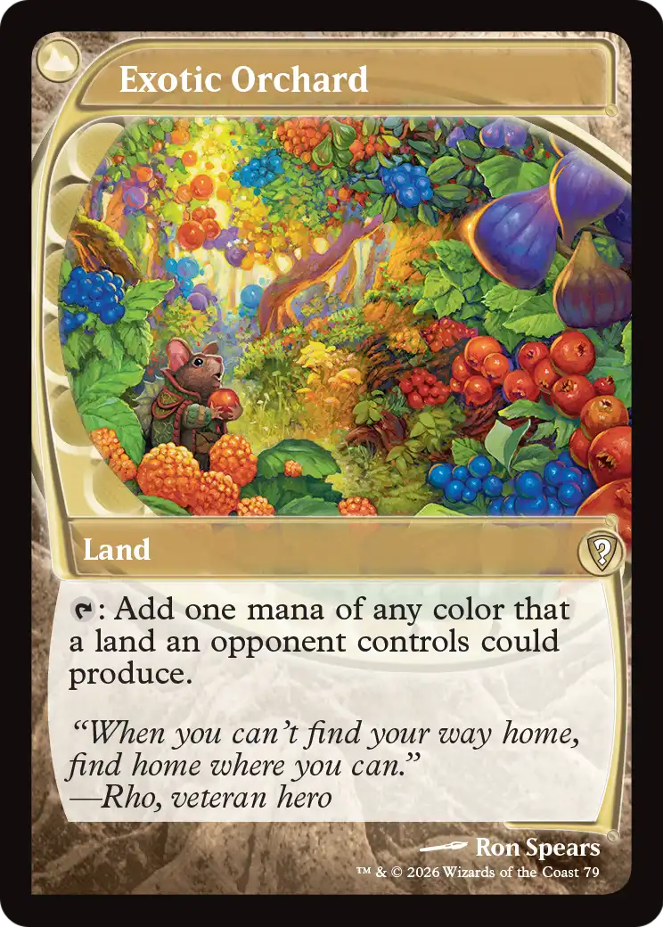 Exotic Orchard (Future Sight) [Mystery Booster: Commander Edition] | Gamers Paradise