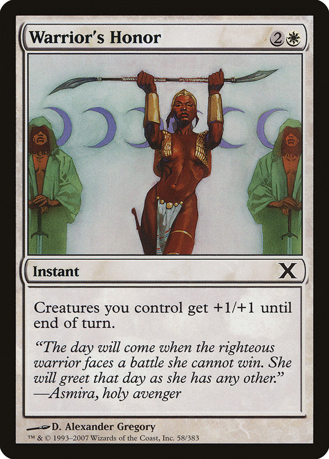 Warrior's Honor [Tenth Edition] | Gamers Paradise