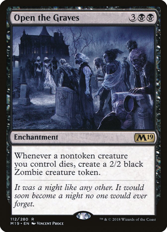 Open the Graves [Core Set 2019] | Gamers Paradise