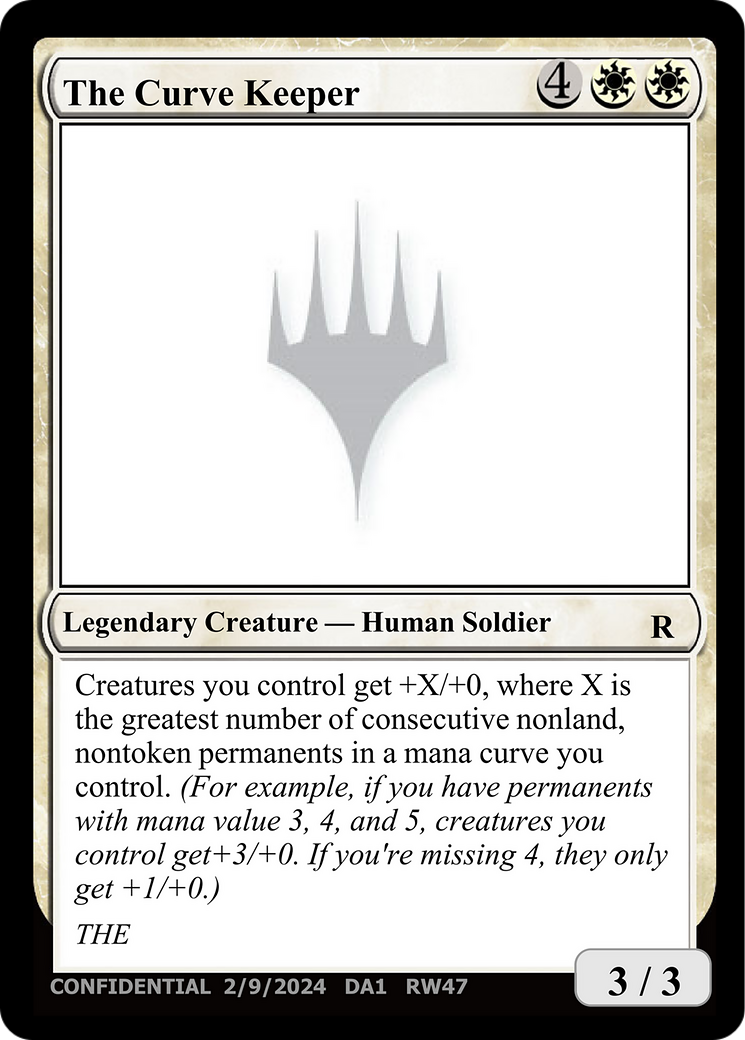 The Curve Keeper [Unknown Event] | Gamers Paradise