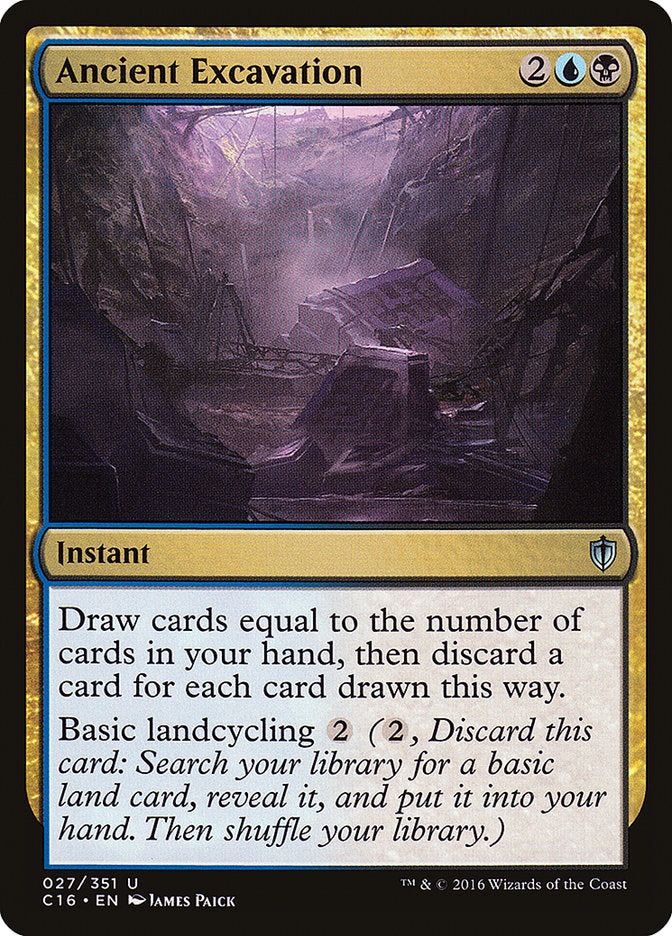 Ancient Excavation [Commander 2016] | Gamers Paradise