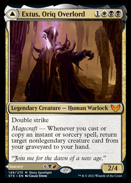 Extus, Oriq Overlord // Awaken the Blood Avatar [Strixhaven: School of Mages] | Gamers Paradise
