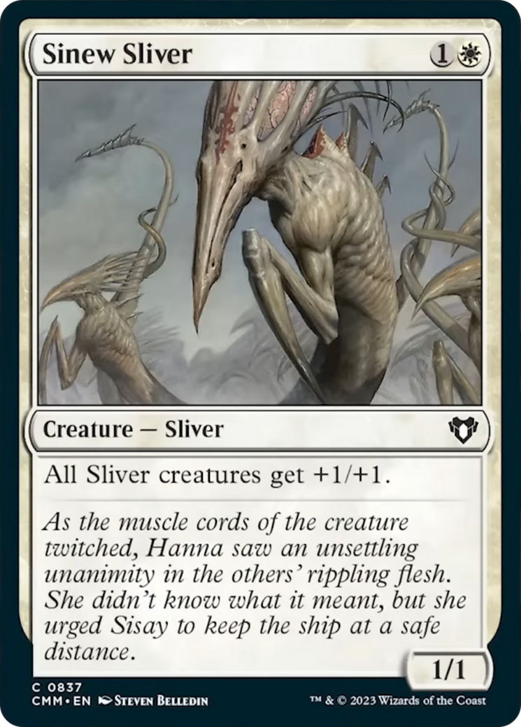 Sinew Sliver [Commander Masters] | Gamers Paradise