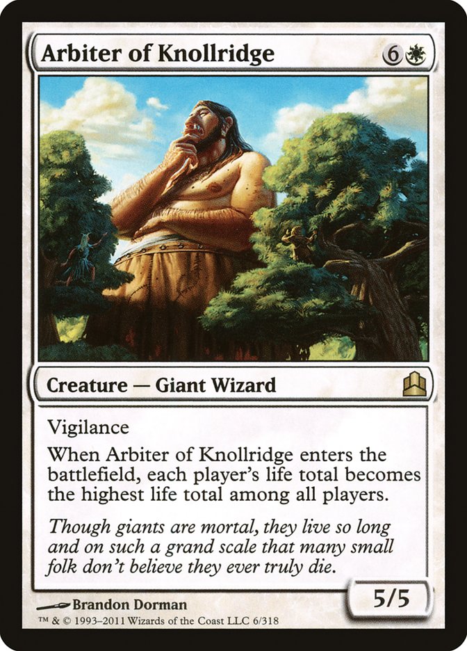 Arbiter of Knollridge [Commander 2011] | Gamers Paradise