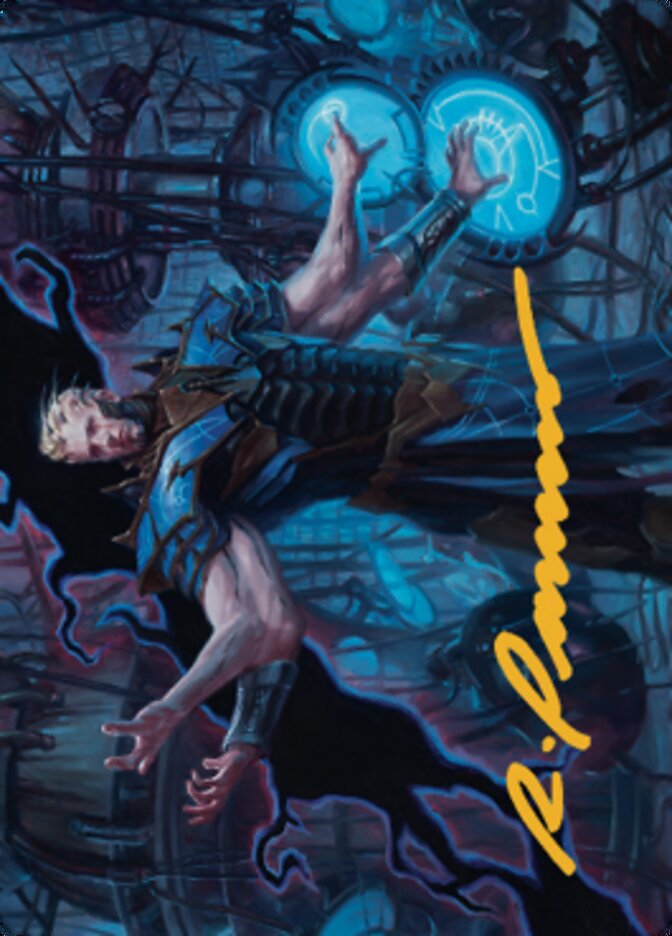 Ertai Resurrected Art Card 1 (Gold-Stamped Signature) [Dominaria United Art Series] | Gamers Paradise