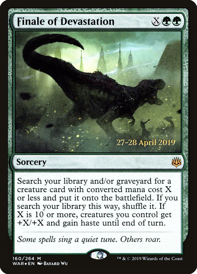 Finale of Devastation [War of the Spark Prerelease Promos] | Gamers Paradise