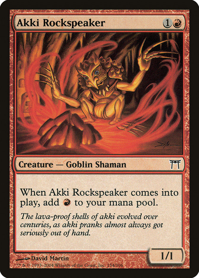 Akki Rockspeaker [Champions of Kamigawa] | Gamers Paradise