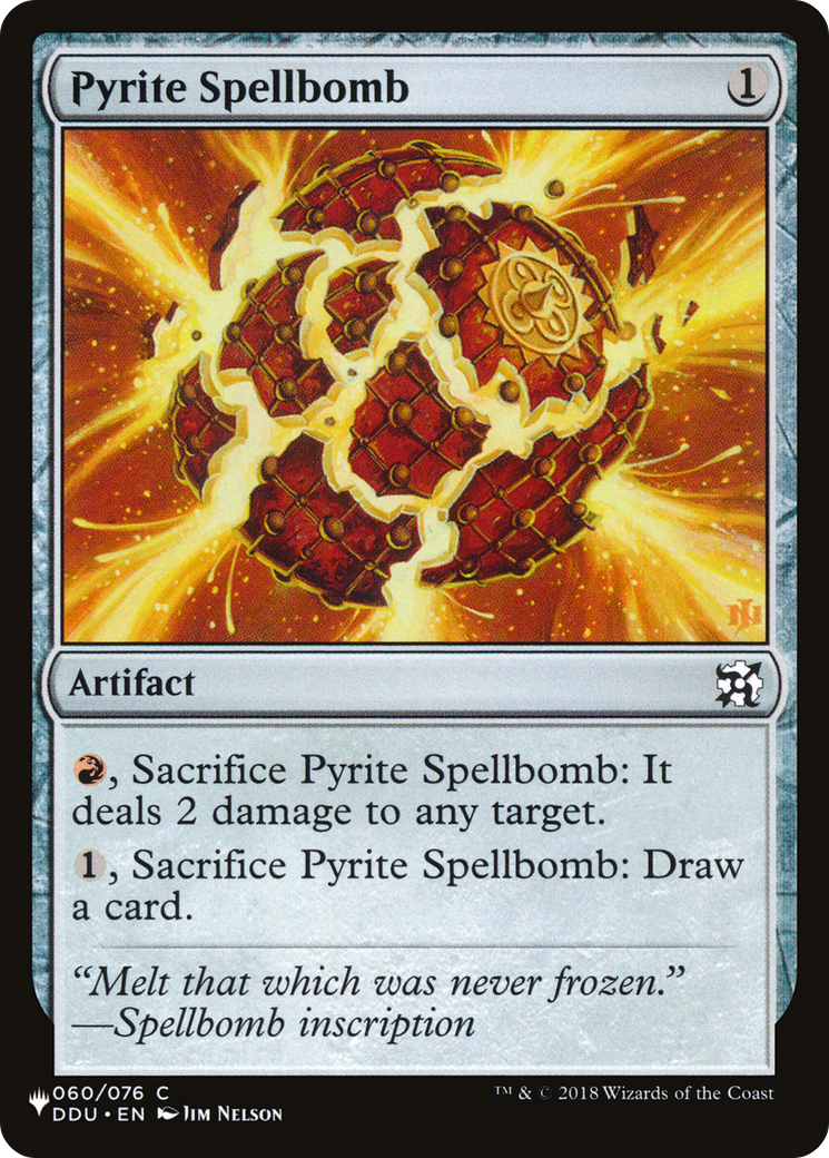 Pyrite Spellbomb [The List] | Gamers Paradise