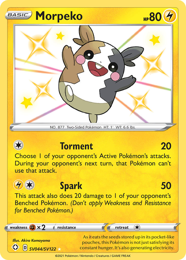Morpeko (SV044/SV122) [Sword & Shield: Shining Fates] | Gamers Paradise