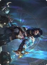 Halvar, God of Battle Art Card [Kaldheim Art Series] | Gamers Paradise