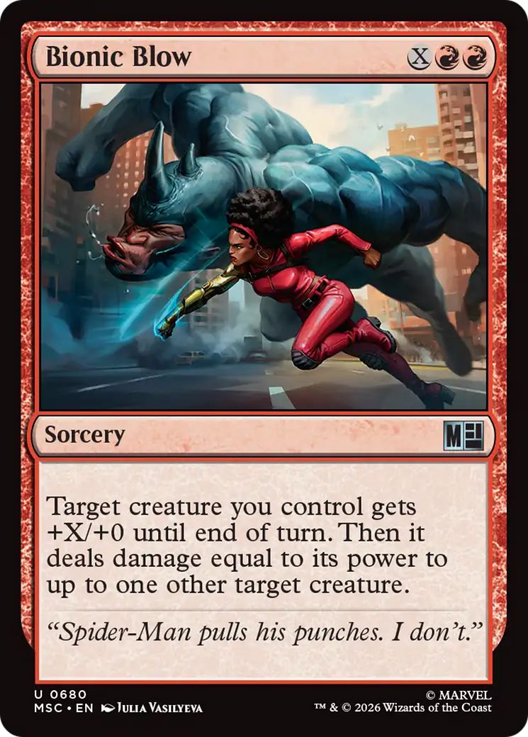 Bionic Blow [Marvel Super Heroes Commander] | Gamers Paradise