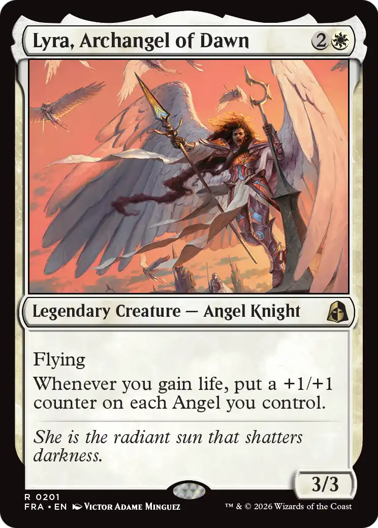 Lyra, Archangel of Dawn [Reality Fracture] | Gamers Paradise