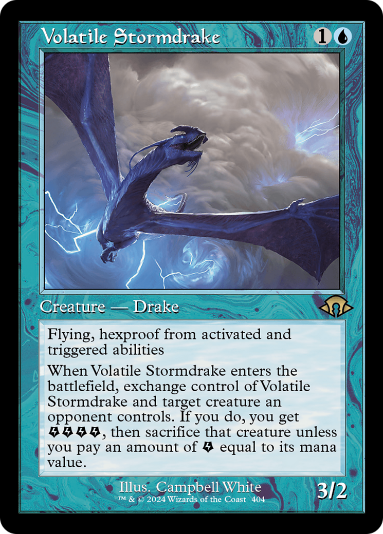 Volatile Stormdrake (Retro) [Modern Horizons 3] | Gamers Paradise