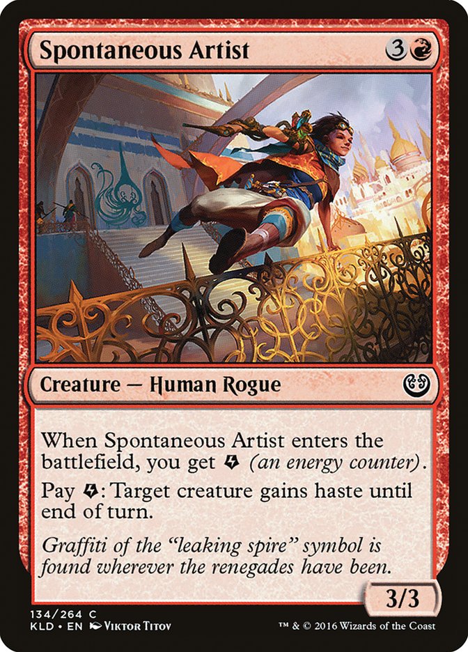 Spontaneous Artist [Kaladesh] | Gamers Paradise