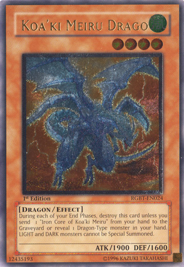 Koa'ki Meiru Drago [RGBT-EN024] Ultimate Rare | Gamers Paradise