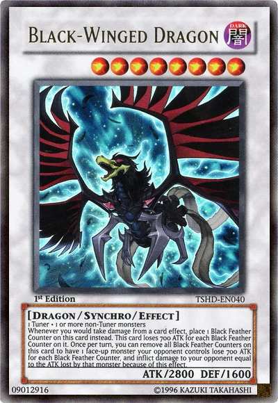 Black-Winged Dragon [TSHD-EN040] Ultra Rare | Gamers Paradise