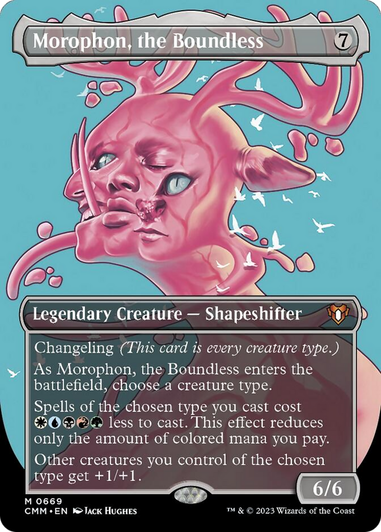 Morophon, the Boundless (Borderless Profile) [Commander Masters] | Gamers Paradise