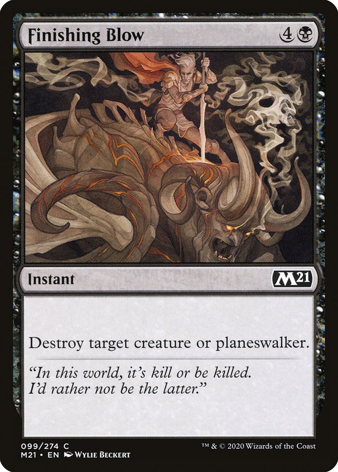 Finishing Blow [Core Set 2021] | Gamers Paradise