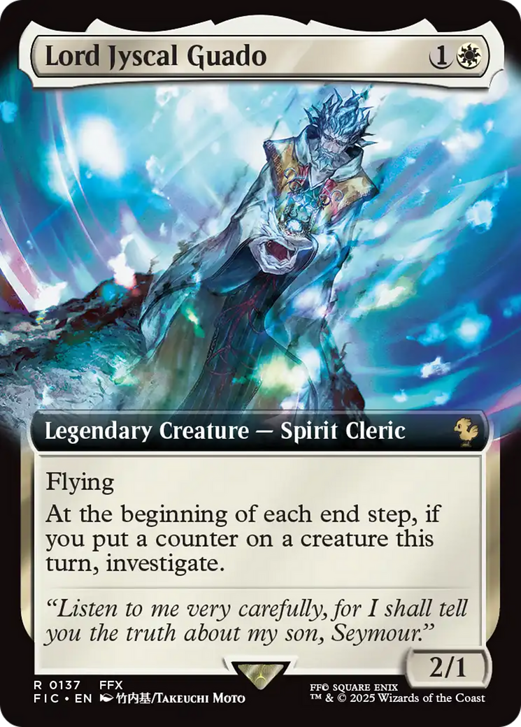 Lord Jyscal Guado (Extended Art) [FINAL FANTASY Commander] | Gamers Paradise