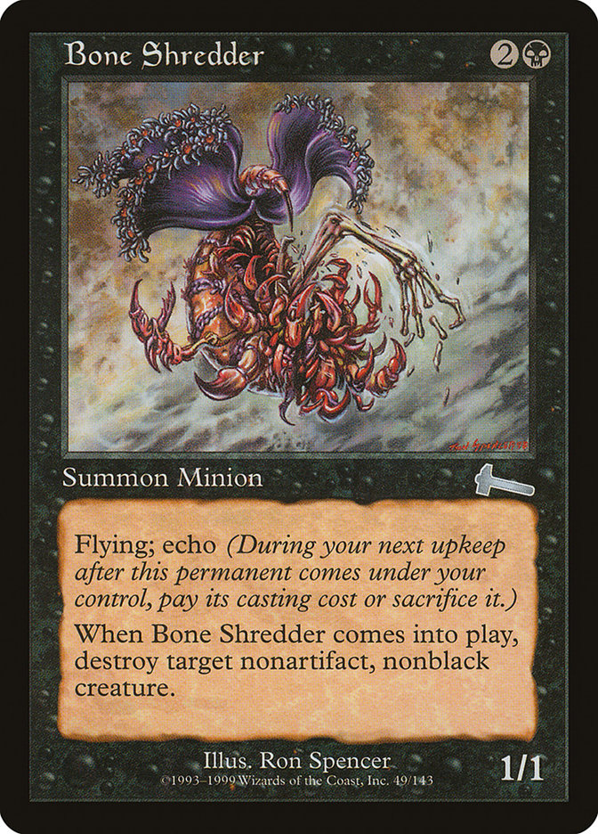 Bone Shredder [Urza's Legacy] | Gamers Paradise