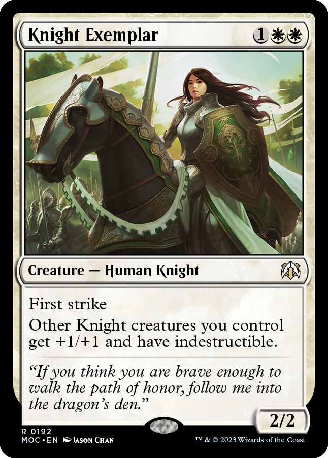 Knight Exemplar [March of the Machine Commander] | Gamers Paradise