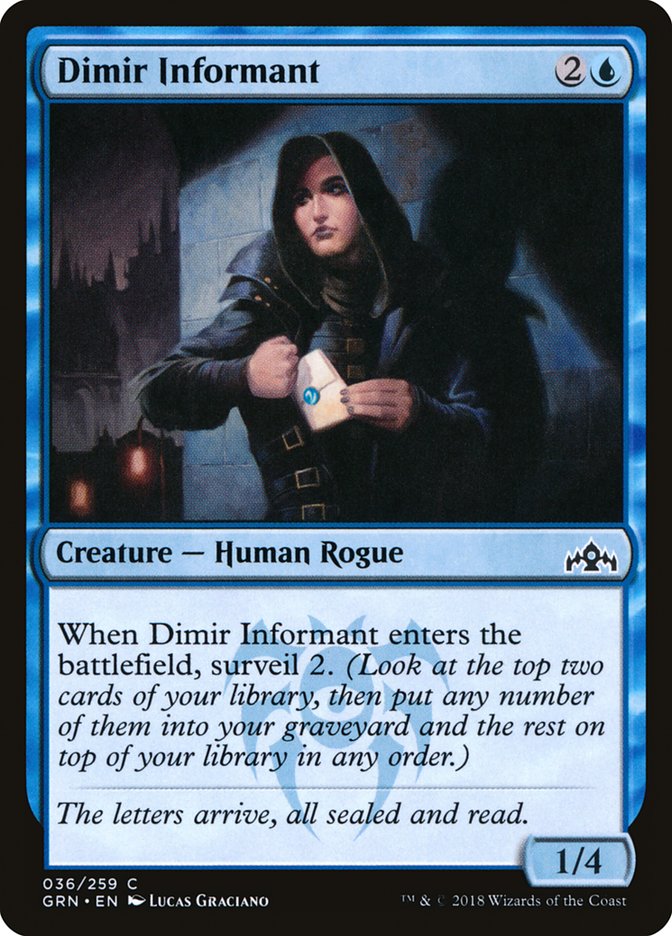 Dimir Informant [Guilds of Ravnica] | Gamers Paradise