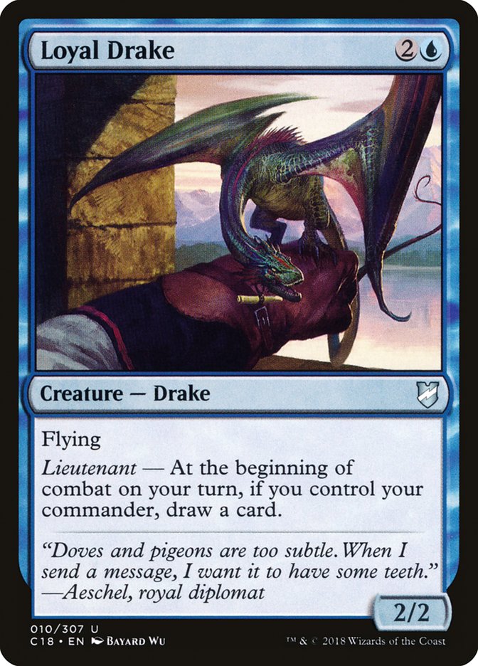 Loyal Drake [Commander 2018] | Gamers Paradise