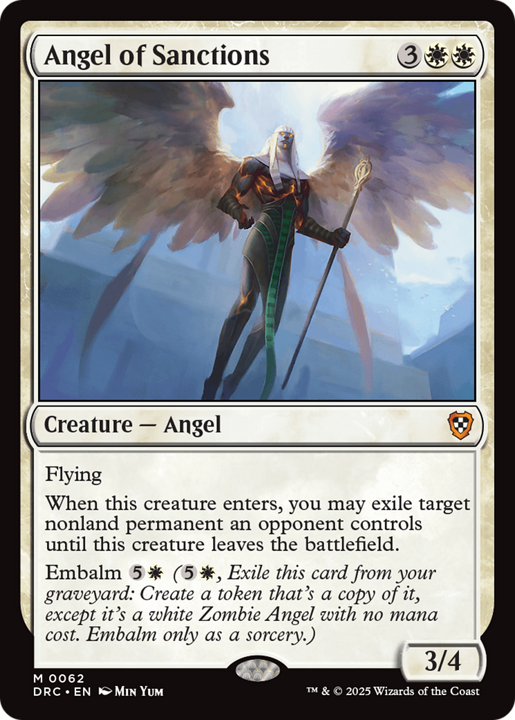 Angel of Sanctions [Aetherdrift Commander] | Gamers Paradise