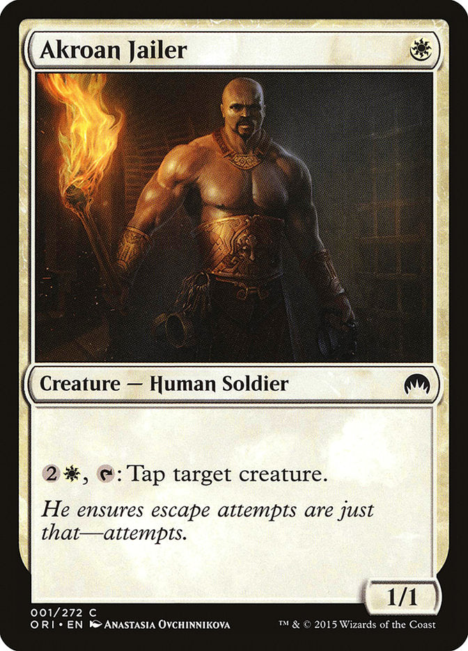 Akroan Jailer [Magic Origins] | Gamers Paradise