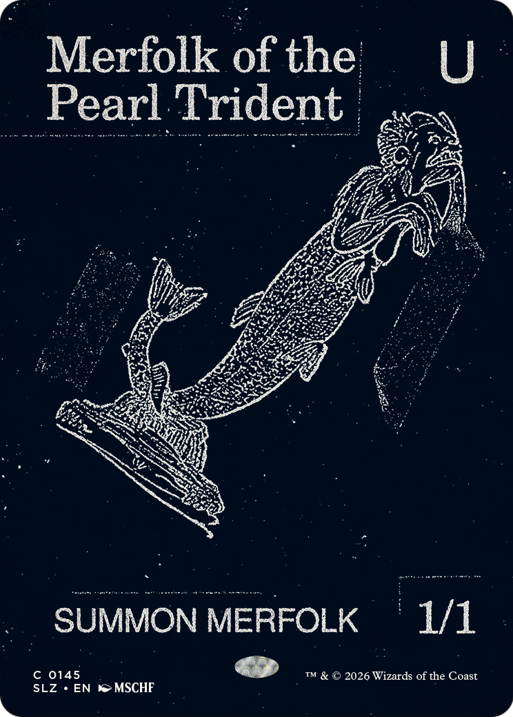 Merfolk of the Pearl Trident (0145) [Secret Lair x MSCHF: The Zeta Set] | Gamers Paradise