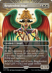 Resplendent Angel (Borderless) [The Lost Caverns of Ixalan] | Gamers Paradise