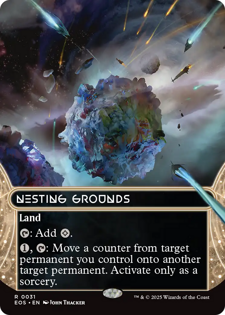 Nesting Grounds (0031) (Borderless) [Edge of Eternities: Stellar Sights] | Gamers Paradise