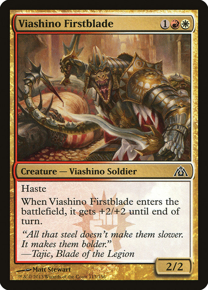 Viashino Firstblade [Dragon's Maze] | Gamers Paradise