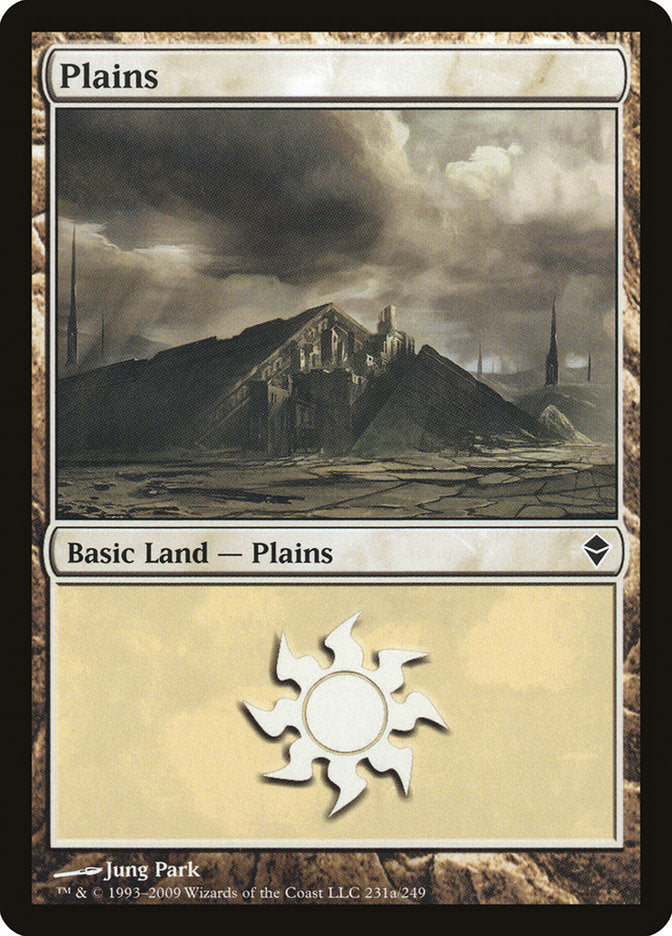 Plains (231a) [Zendikar] | Gamers Paradise