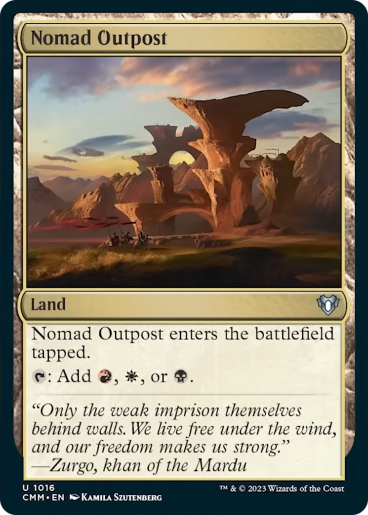 Nomad Outpost [Commander Masters] | Gamers Paradise