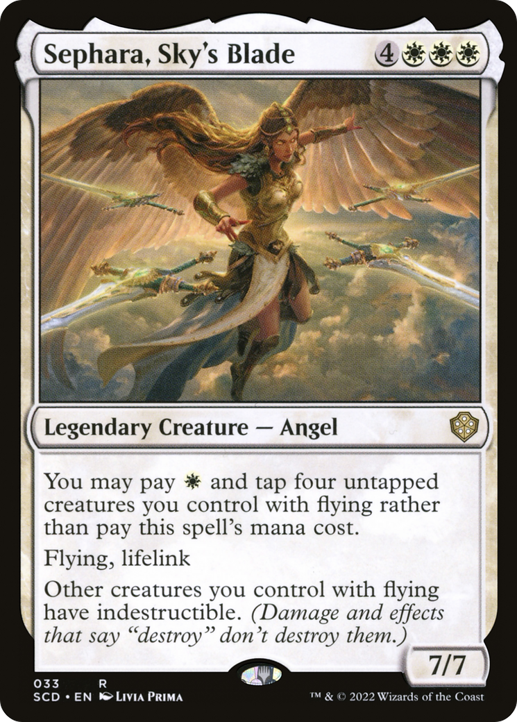 Sephara, Sky's Blade [Starter Commander Decks] | Gamers Paradise
