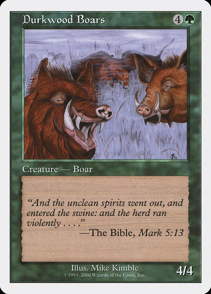 Durkwood Boars [Starter 2000] | Gamers Paradise