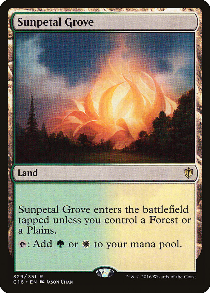 Sunpetal Grove [Commander 2016] | Gamers Paradise