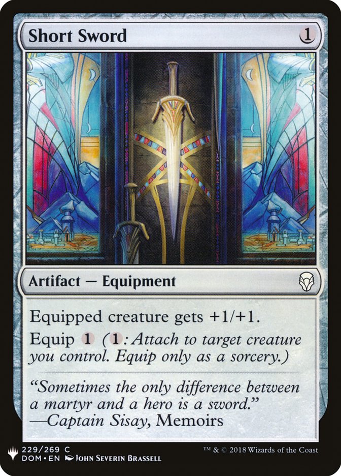 Short Sword [Mystery Booster] | Gamers Paradise