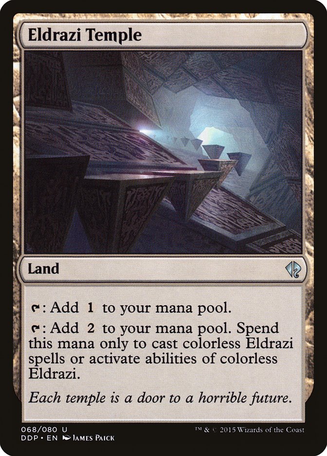 Eldrazi Temple [Duel Decks: Zendikar vs. Eldrazi] | Gamers Paradise