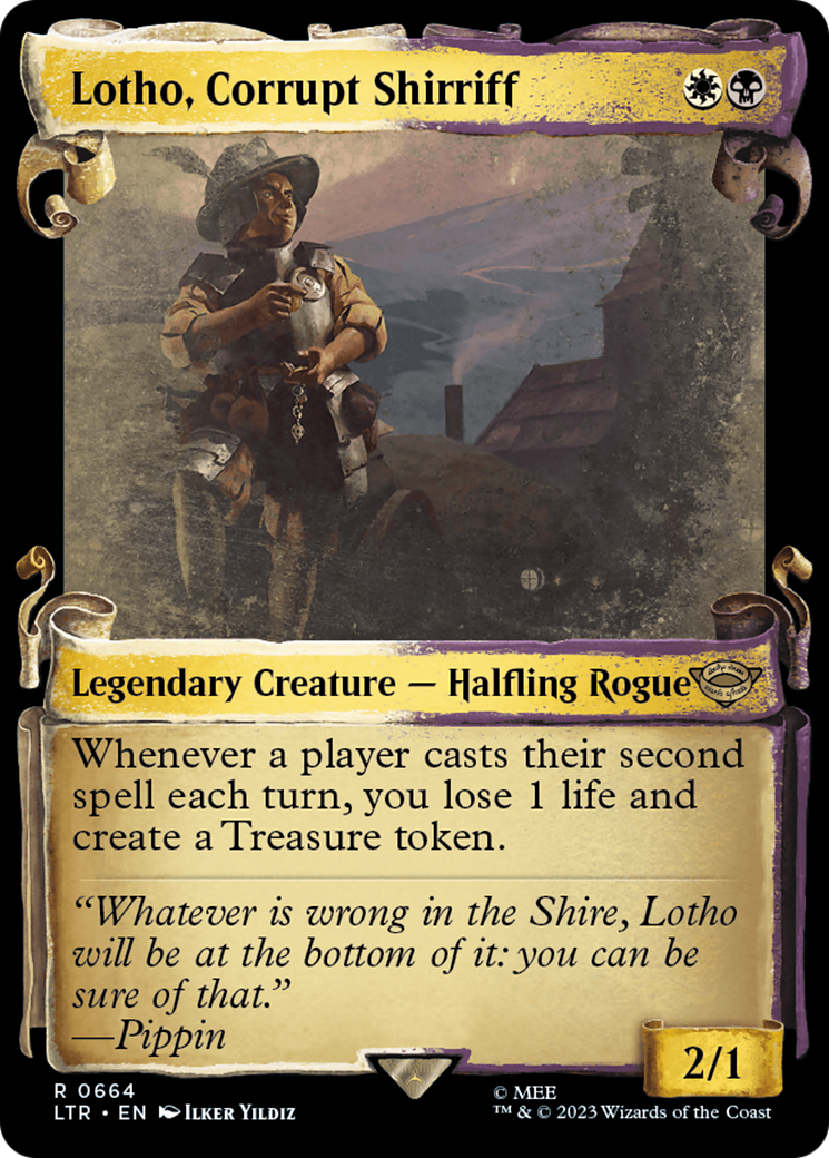 Lotho, Corrupt Shirriff [The Lord of the Rings: Tales of Middle-Earth Showcase Scrolls] | Gamers Paradise